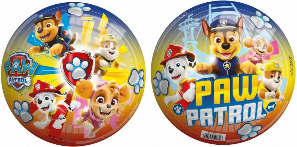Perłowa piłka Psi Patrol 230 mm - tantis.pl