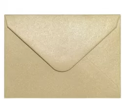 Koperta 70x100 Pearl złota 10 szt