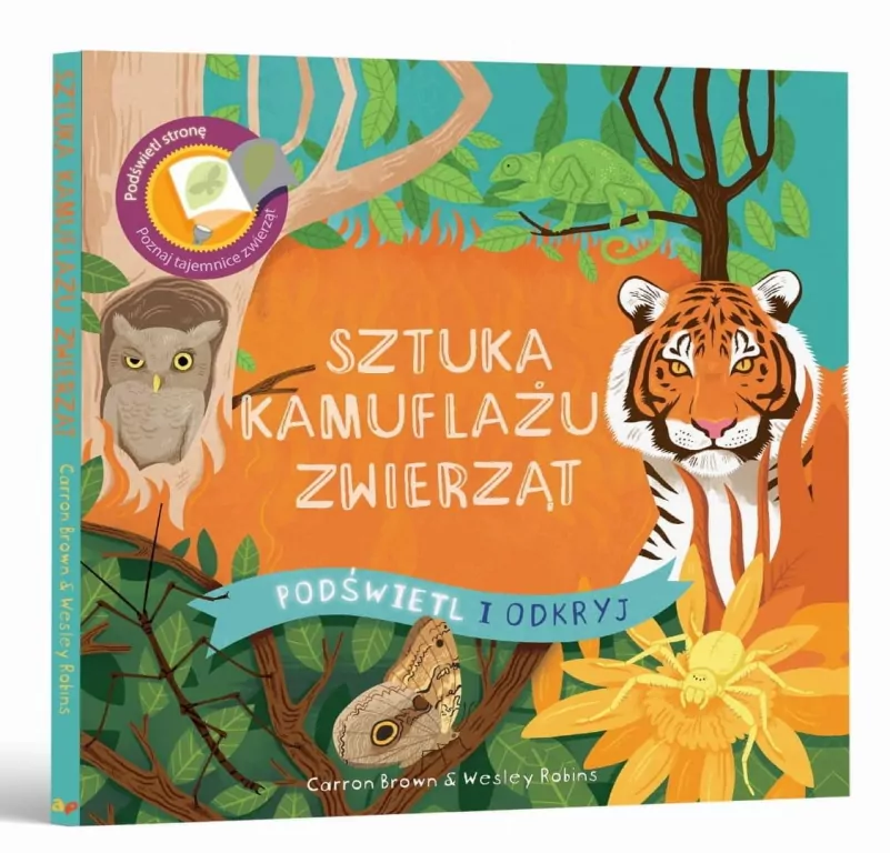 Sztuka kamuflażu zwierząt. Podświetl i odkryj - tantis.pl