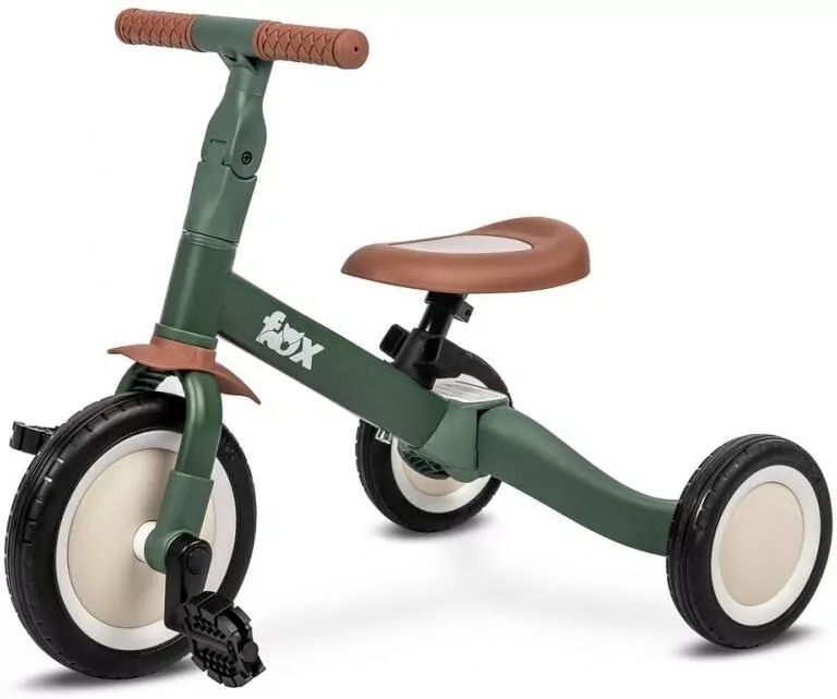 Rowerek trójkołowy Fox green - tantis.pl