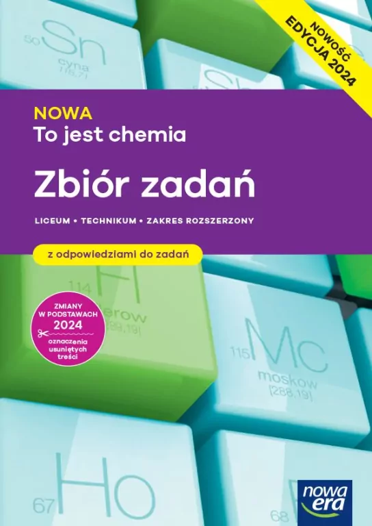 NOWA To jest chemia 1. Zakres rozszerzony. Zbiór zadań. Liceum i technikum. Nowa edycja - tantis.pl