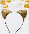Opaska Kot Disco Cekiny - tantis.pl