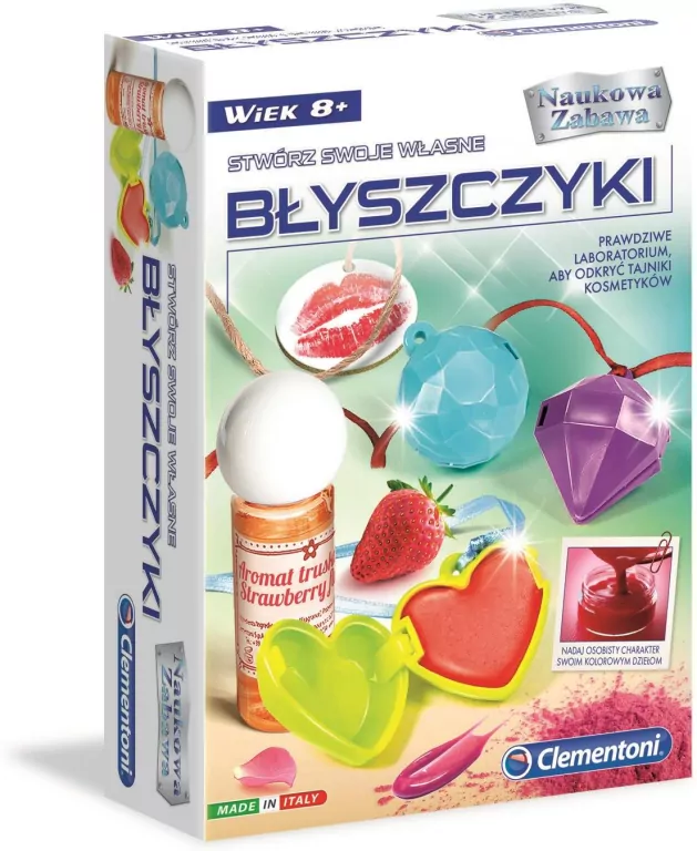 Stwórz swoje własne błyszczyki. Naukowa zabawa. 50066 - tantis.pl
