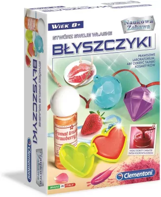 Stwórz swoje własne błyszczyki. Naukowa zabawa. 50066