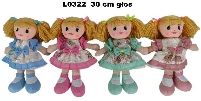 Lalka z głosem 30cm MIX - tantis.pl