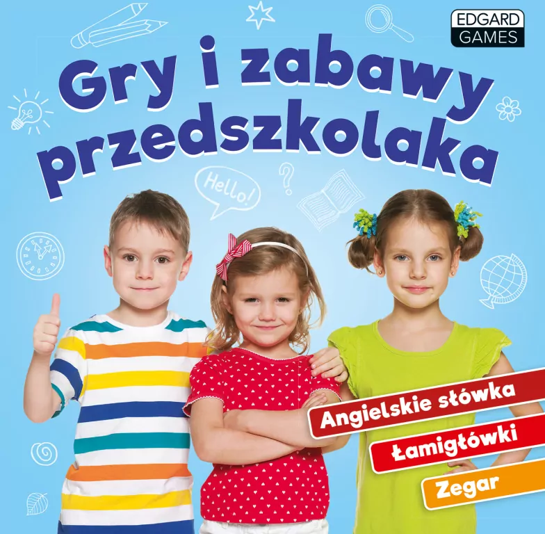 Gry i zabawy przedszkolaka. Edgard Games - tantis.pl