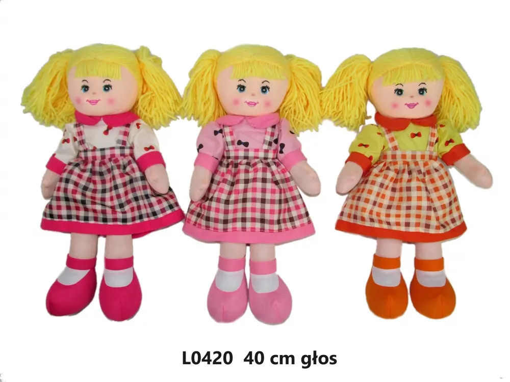 Lalka z głosem 40cm MIX - tantis.pl