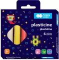 Plastelina okrągła Pixi Planet 6 kolorów Happy Color - tantis.pl