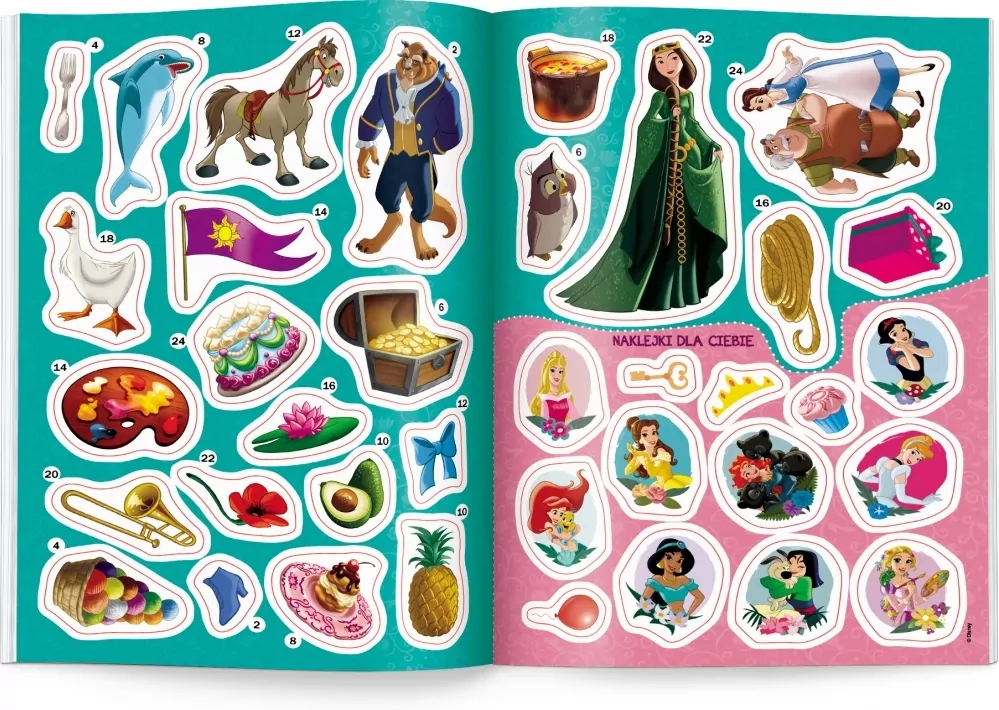 B jak Bella. Księżniczka. Disney uczy - tantis.pl