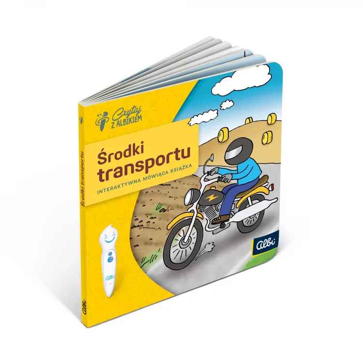 Czytaj z Albikiem. Środki transportu - tantis.pl