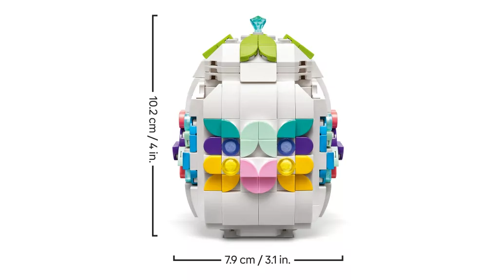 LEGO® Icons. Dekoracyjna pisanka 40816 - tantis.pl