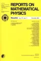 Reports on Mathematical Physics 92/3 - tantis.pl