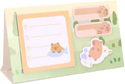 Karteczki samoprzylepne Kapibara z rybką