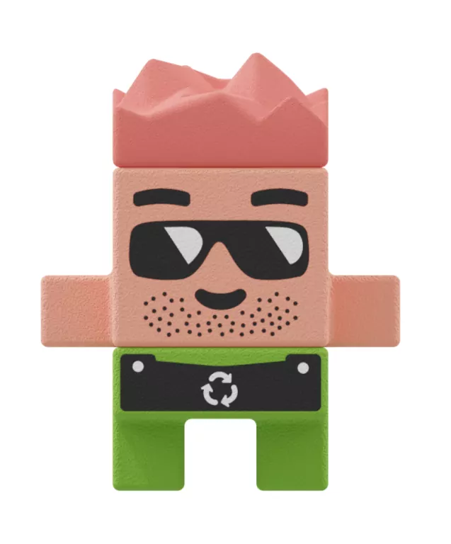 Mini Waffle City. Śmieciarka - tantis.pl