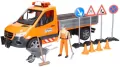 MB Sprinter Komunalny z figurką budowlańca, modułe - tantis.pl