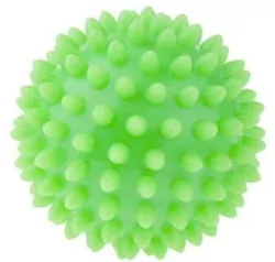 Piłka sensoryczna do masażu i rehabilitacji. 6,6 cm zielona