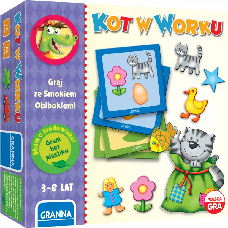 Kot w worku. Graj ze Smokiem Obibokiem - tantis.pl