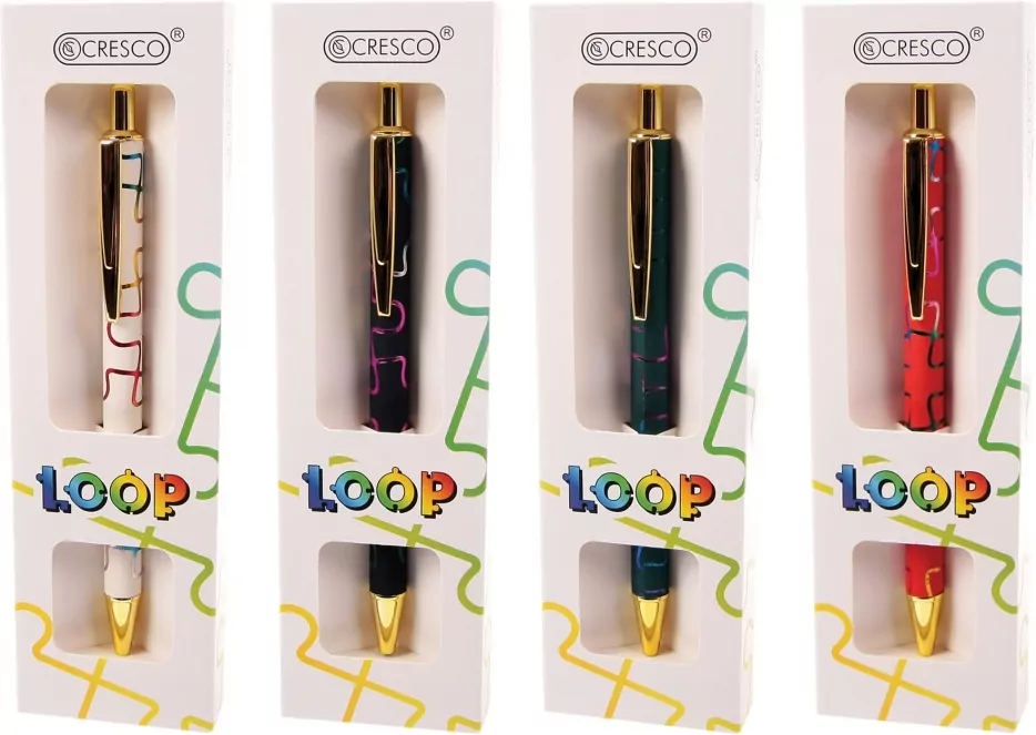 Długopis Loop w etui GB mix - tantis.pl