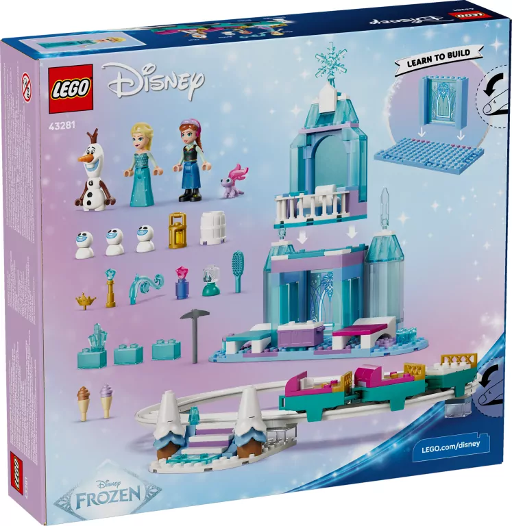LEGO® Disney Princess. Lodowy zamek Elzy 43281 - tantis.pl