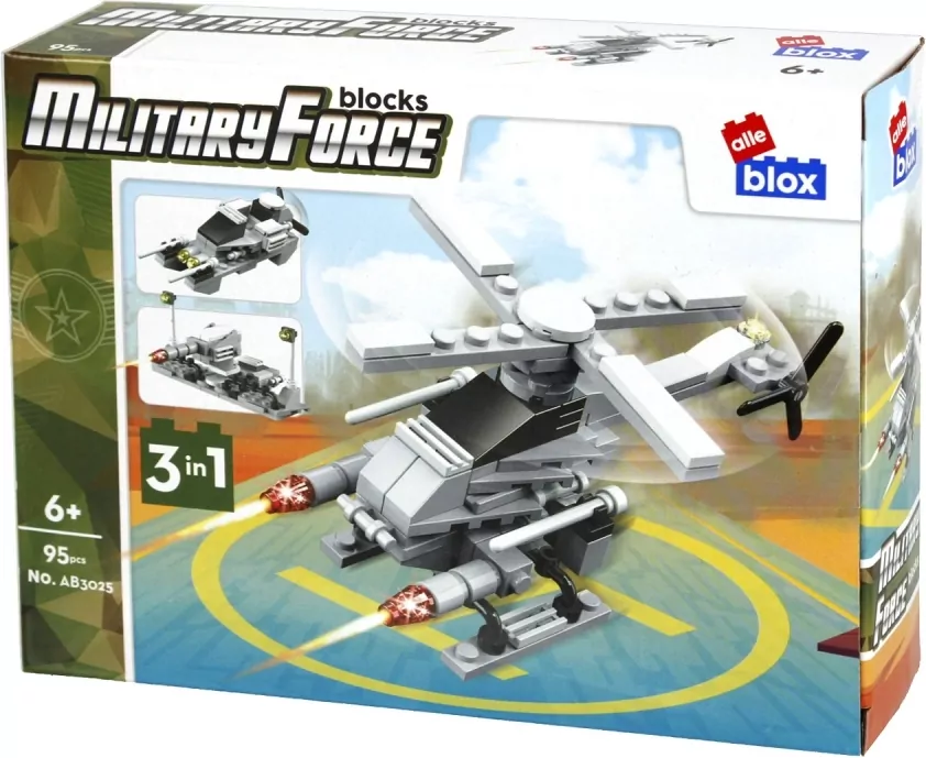 Klocki konstrukcyjne Wojsko ALLEBOX - tantis.pl