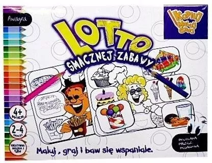 Lotto. Smacznej zabawy. Kopiuj Maluj Graj - tantis.pl