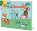 Puzzle drewniane ze zwierzętami do dotykania - tantis.pl