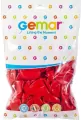 Balony pastelowe czerwone 21cm - tantis.pl