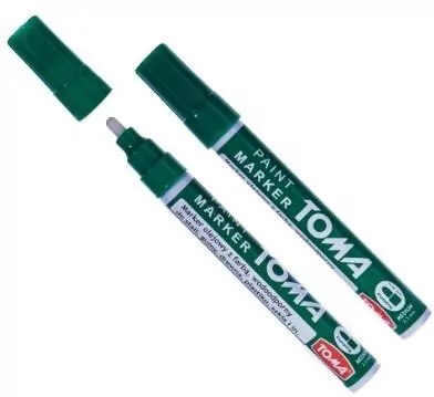 Marker olejowy zielony TOMA - tantis.pl