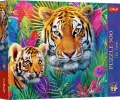 Puzzle 500 Tea Time Tygrysy w dżungli TREFL - tantis.pl