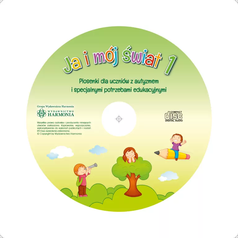 Ja i mój świat. Piosenki, prezentacje i zabawy CD - tantis.pl