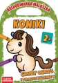 Koniki. Kolorowanka maluszka - tantis.pl