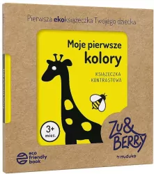 Moje pierwsze kolory. Książeczka kontrastowa