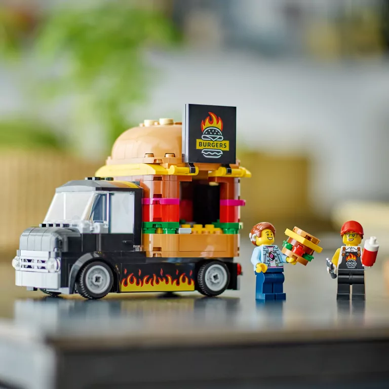 LEGO® City. Ciężarówka z burgerami 60404 - tantis.pl