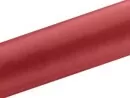 Satyna dekoracyjna czerwona, gładka 0.16x9m - tantis.pl