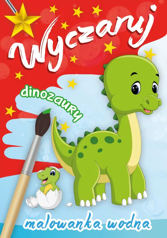 Wyczaruj dinozaury. Malowanka wodna - tantis.pl