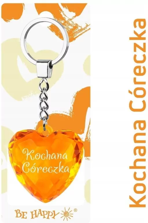 Brelok Serce Kochana Córeczka - tantis.pl