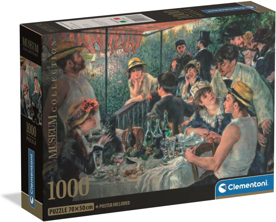 Puzzle 1000 COMPACT MUSEUM Renoir, Luncheon of the Boating Party - tantis.pl