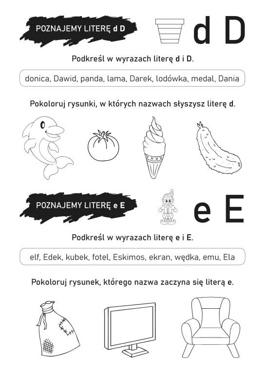 Gang szkolniaków. Litery - tantis.pl