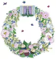 Karnet Swarovski kwadrat CL2420 Wieniec - tantis.pl