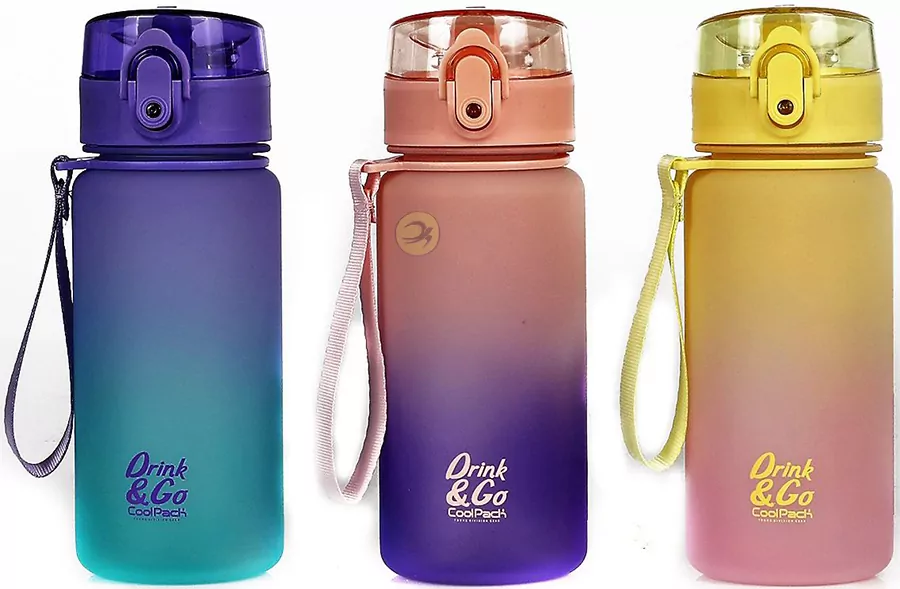 Bidon 400ml Coolpack brisk mini Gradient berry - tantis.pl