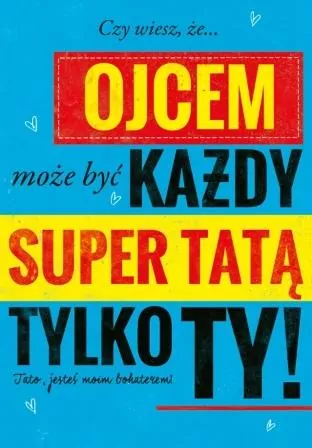 Karnet Dzień Ojca K. B6-1487 - tantis.pl