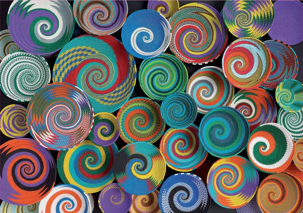 Puzzle 1000 elementów Afrykańskie kosze - tantis.pl