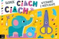 Wycinanki z nożyczkami. Słonik ciach, ciach! - tantis.pl