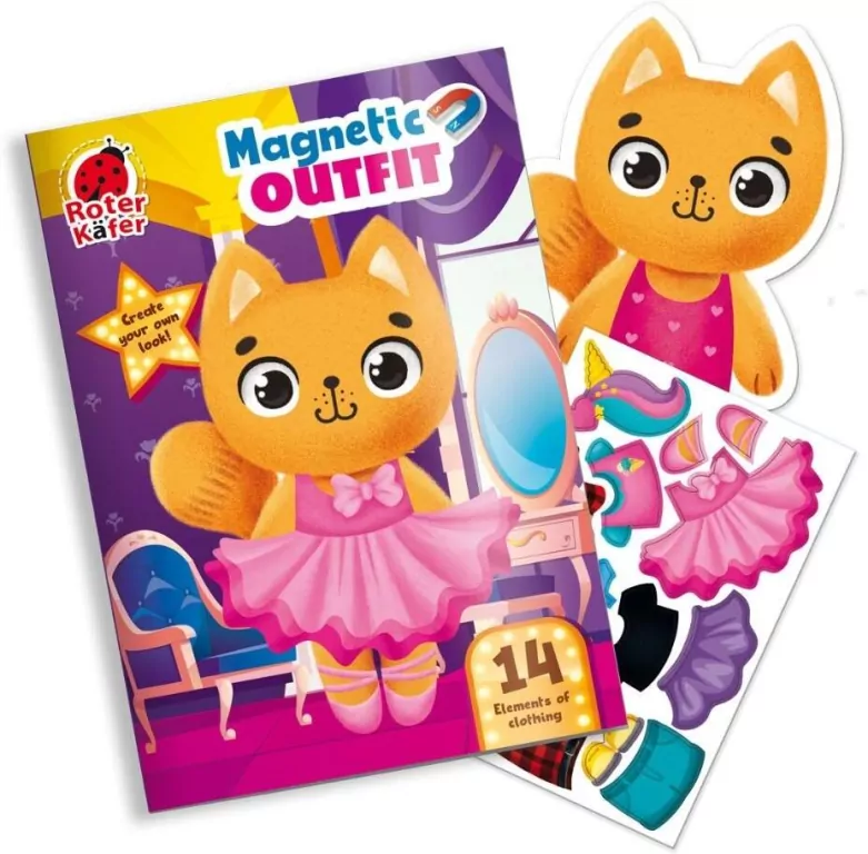 Układanka magnetyczna Kotek - tantis.pl