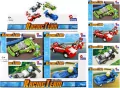 Klocki konstrukcyjne Alleblox Speed 61-66 elementów, mix - tantis.pl
