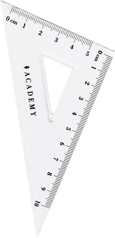 Zestaw geometryczny w pudełku Academy. 1 sztuka - tantis.pl