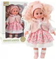 Lalka Sweet Angel w różowej sukience w kwiaty 36cm - tantis.pl