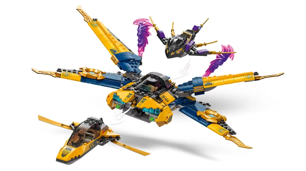 LEGO® Ras i burzowy superodrzutowiec Arina 71833 - tantis.pl