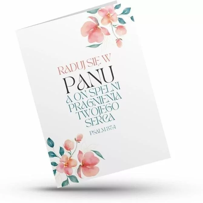 Karnet - Raduj się w Panu, a On spełni... - tantis.pl
