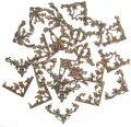 Naklejki narożniki vintage 5x5cm 24szt - tantis.pl